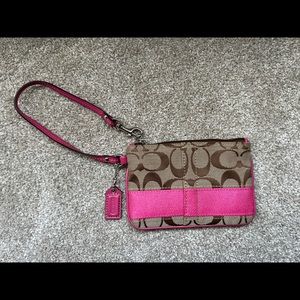 Coach wristlet